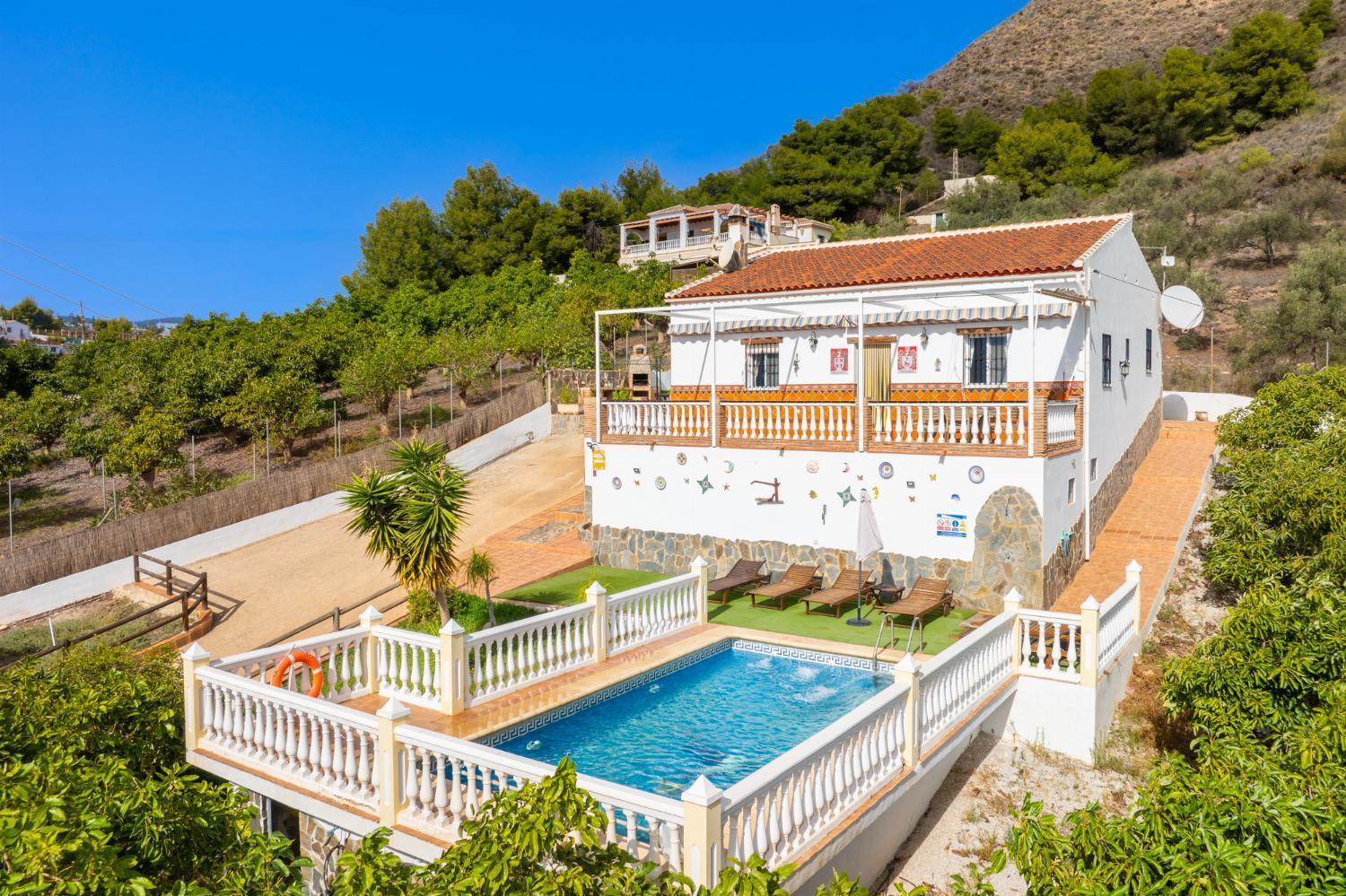 Villa Medina Paloma Frigiliana Buitenkant foto